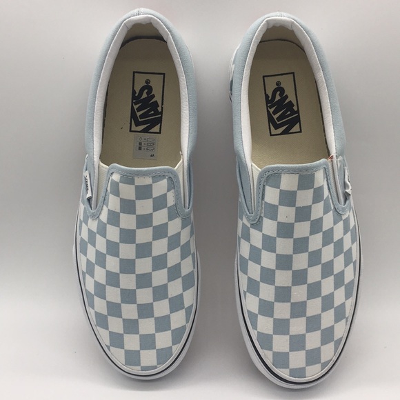 VANS CLASSIC SLIP-ON Checkerboard Baby Blue wmns - Picture 5 of 16